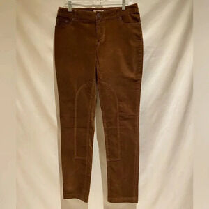 Coldwater Creek brown stretch riding pant, 10